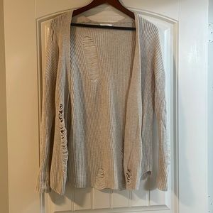 BP Distressed Knit Cardigan